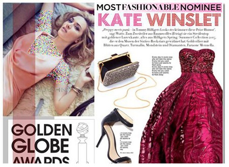 ست کردن لباس شب به سبک کیت وینسلت Kate Winslet 