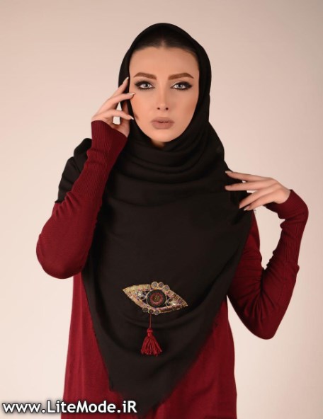 مدل شال ایرانی فرگون,مدل شال عید 96,شال و روسری مجلسی