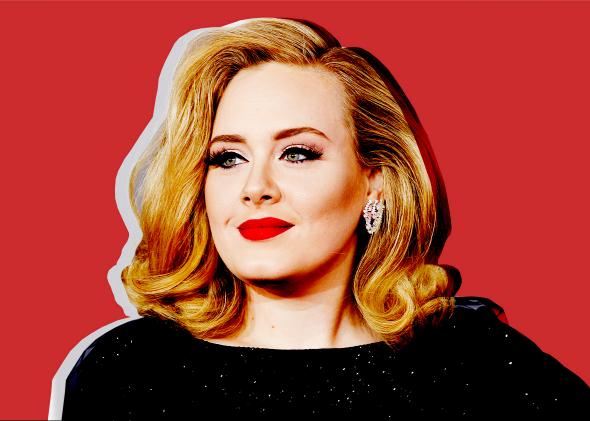 عکس ادل Adele روی مجله ونتی فر Vanity Fair 