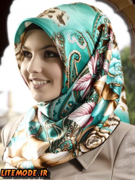 روسری به رنگ سال ۹۶,مدل شال های سبز