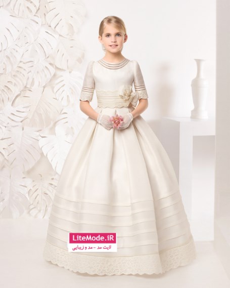 کالکشن ۲۰۱۷ مدل لباس عروس دخترانه Rosa clara