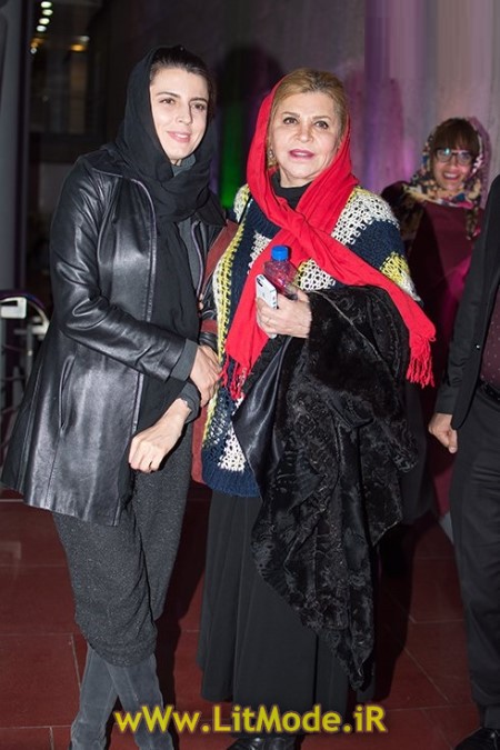 لیلا حاتمی و مادرش در جشنواره فیلم فجر 