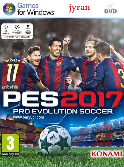  دانلود بازی PES 2017 برای PC + کرک 