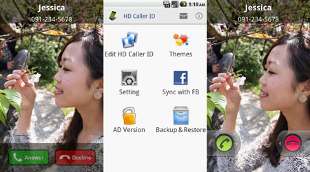 HD Full Screen Caller ID Pro 3.0.8 نمایش تمام صفحه تصویر تماس گیرنده