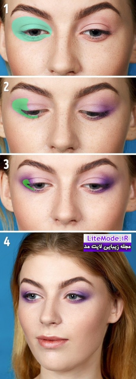5 مدل آموزش آرایش چشم زیبا و جذاب زنانه 