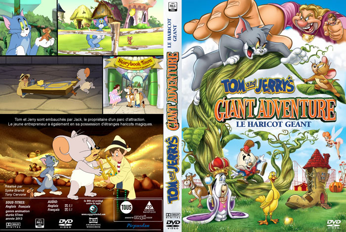  دانلود دوبله فارسی انیمیشن Tom and Jerry’s Giant Adventure
