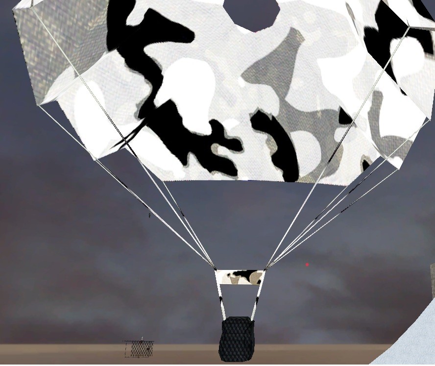 دانلود اسکین چتر نجات ارتشی Artic camo parachute برای کانتر استریک 1.6