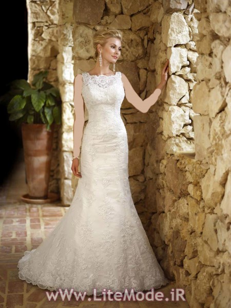 مدل لباس عروس,لباس عروس شیک و سفید