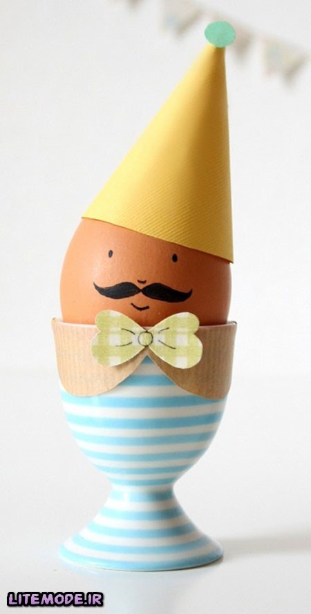 مدل تخم مرغ سفره هفت سین,ایده رنگ کردن تخم مرغ سفره عید