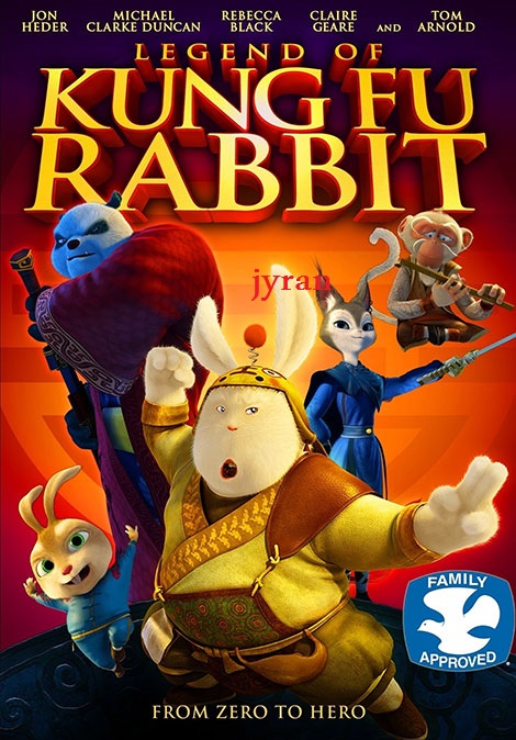 دانلود دوبله فارسی انیمیشن Legend of Kung Fu Rabbit 2011