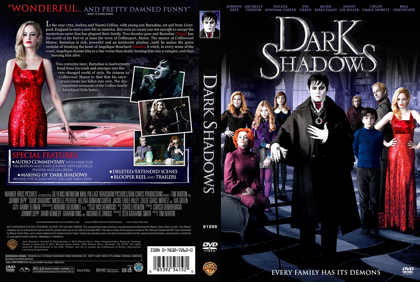 دانلود فیلم Dark Shadows 2012