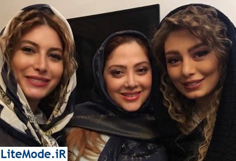 ظاهر جدید سحر قریشی در کنار مریم سلطانی و فریبا نادری 