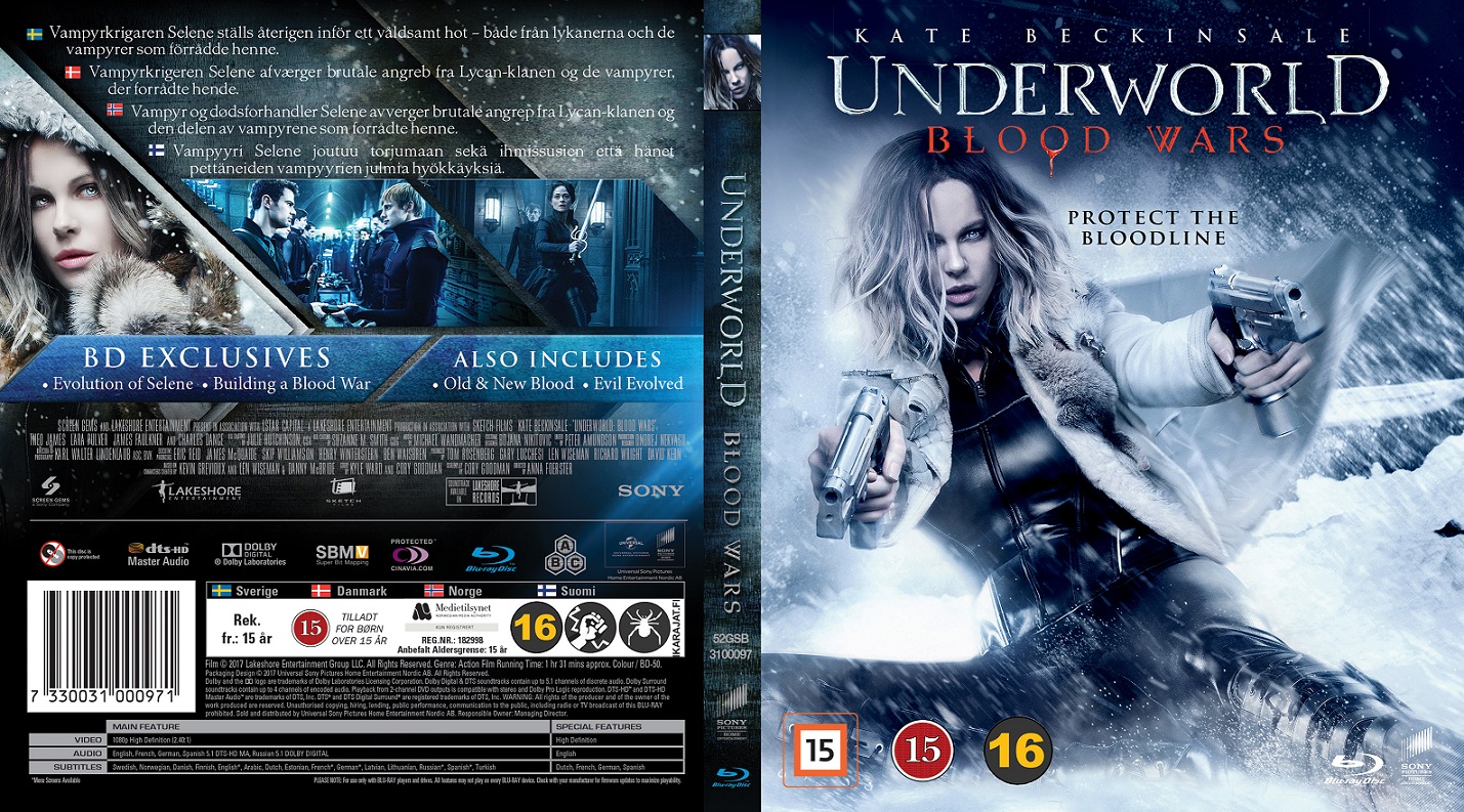 دانلود دوبله فارسی فیلم Underworld: Blood Wars 2016