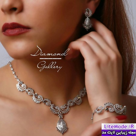 مدل جواهرات عروس,زیباترین مدل طلا و جواهر دیاموند ۹۶