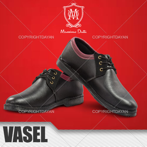 کفش مردانه Vasel(مشکی) 