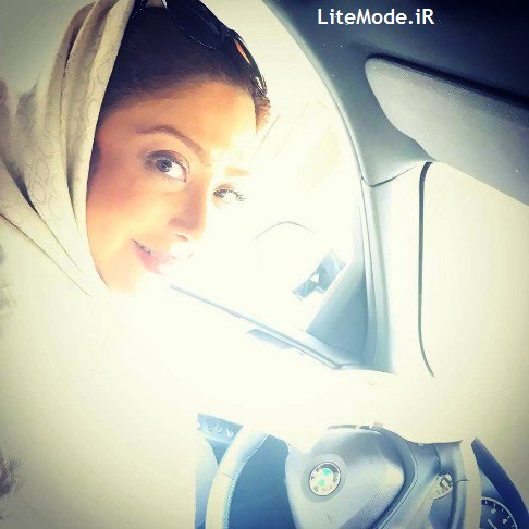 عکس جدید و خفن مریم سلطانی در اتومبیل bmw اش