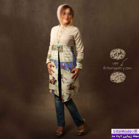 مدل مانتو سنتی,شیک ترین مدل لباس زنانه ایرانی Artmis 
