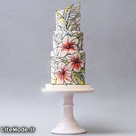 مدل کیک عروسی و عقد,مدل های زیبای کیک چند طبقه عروسی ۲۰۱۷ 