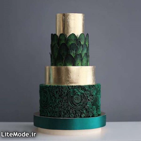 مدل کیک عروسی و عقد,مدل های زیبای کیک چند طبقه عروسی ۲۰۱۷ 