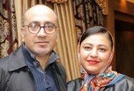 تک عکس منتشر شده از عارف لرستانی در کنار همسرش