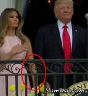 عکس ملانیا و همسرش دونالد ترامپ در مراسم عید پاک