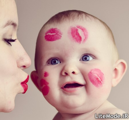 عکس نینی,جدیدترین عکس بچه و نوزاد,خوراکی هایی برای فرزند زیبا