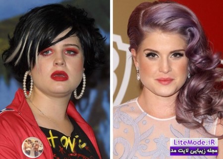 عکس های سلبیریتی ها,جدیدترین عکس افراد مشهور هالیوود,عکس قبل و بعد آرایش