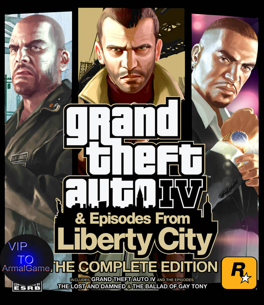  دانلود بازی GTA IV Complete Edition برای PC و نسخه فشرده