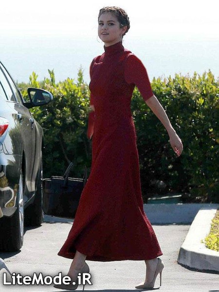 عکس های جدید سلنا گومز 2017,تیپ و مدل لباس سلنا گومز در مراسم عروسی در لس آنجلس