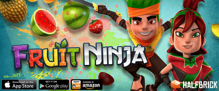 دانلود بازی Fruit Ninja برای اندروید