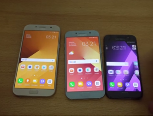 برررسی سه گوشی (Samsung Galaxy A7 vs A5 vs A3 (2017