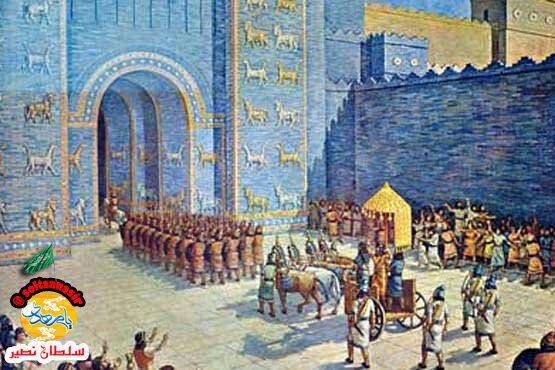  دروازه ایشتار در بابل قدیم