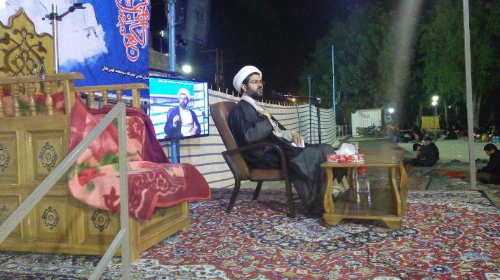 سخنرانی امام جمعه محترم شهر قهدریجان در مراسم پر اجر و پر ثواب لیلالقدر