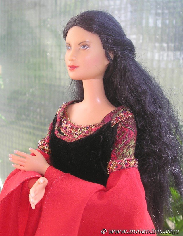 الگوی لباس برای عروسک ARWEN