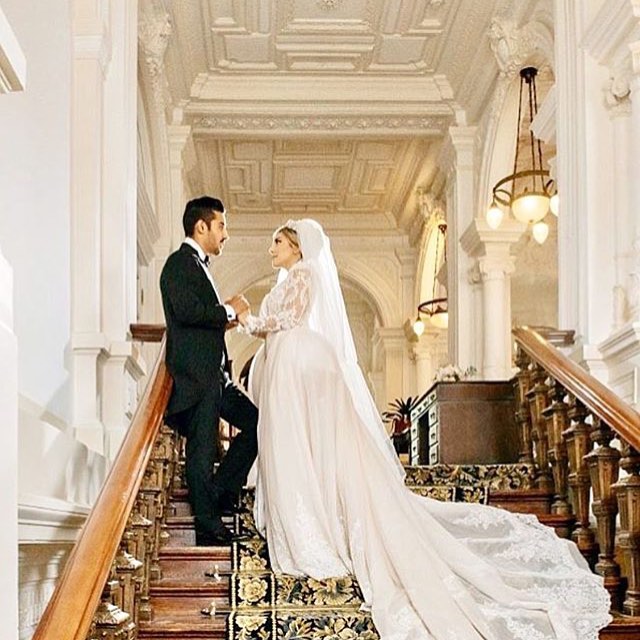 عکس عروسی رضا قوچان نژاد و سروین بیات در هلند