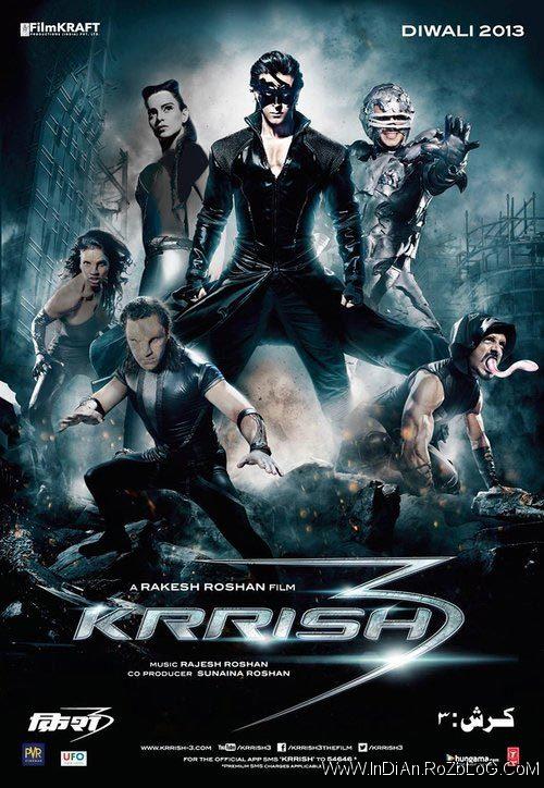 دانلود فیلم هندی کریش ۳ Krrish 3 با دوبله فارسی