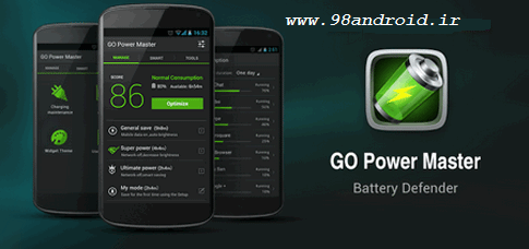 دانلود GO Battery Saver &Power Widget - بهینه ساز باتری اندروید
