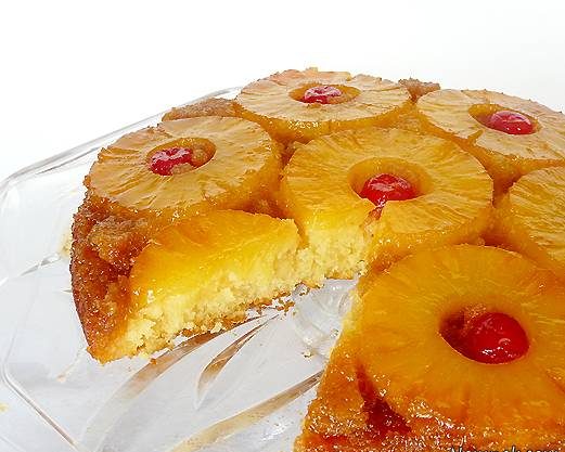 کیک آناناس و انبه