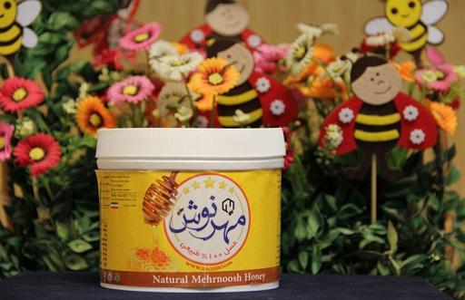 شهد عسل استاندارد مهرنوش با ساکارز زیر 5 گرم درصد