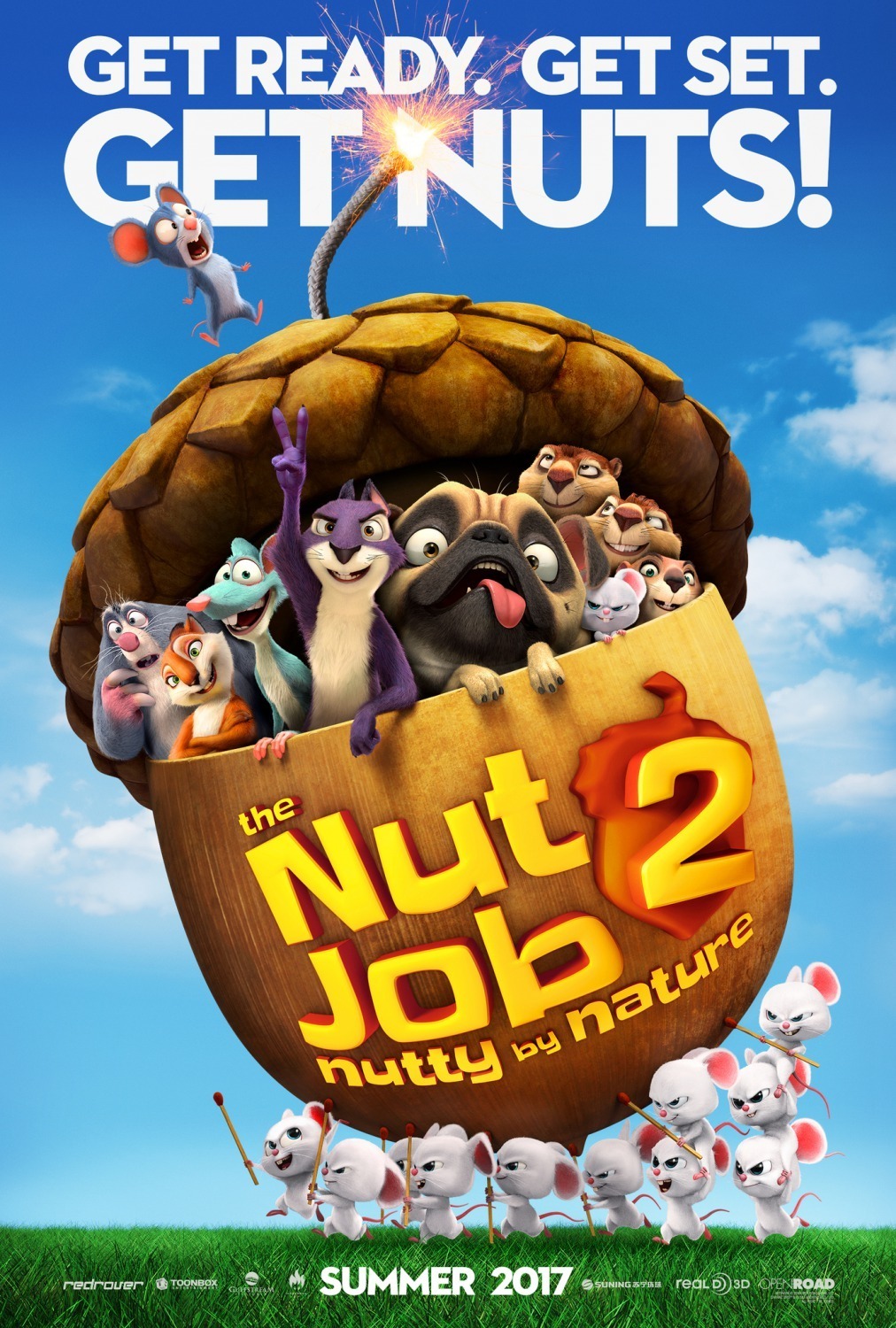 دانلود دوبله فارسی انیمیشن عملیات آجیلی 2: آجیلی اصل The Nut Job 2: Nutty by Nature 2017