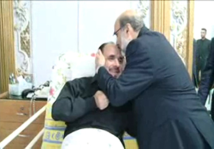 دیدار رئیس رسانه ملی با جانبازان آسایشگاه امام خمینی (ره) + فیلم