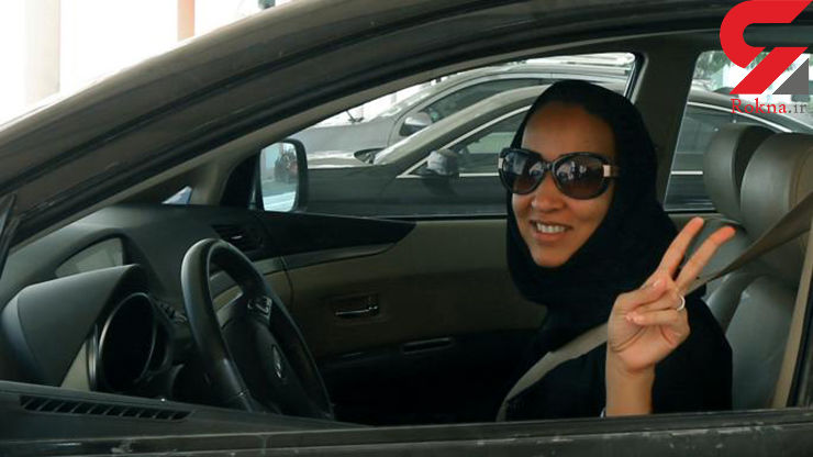 محکومیت عجیب زن راننده در عربستان +pic