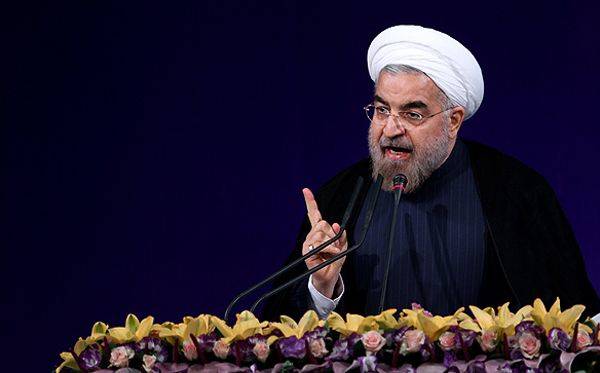  حجت الاسلام و المسلمین دکتر حسن روحانی در پاسخ به مواضع ضد ایرانی دونالد ترامپ