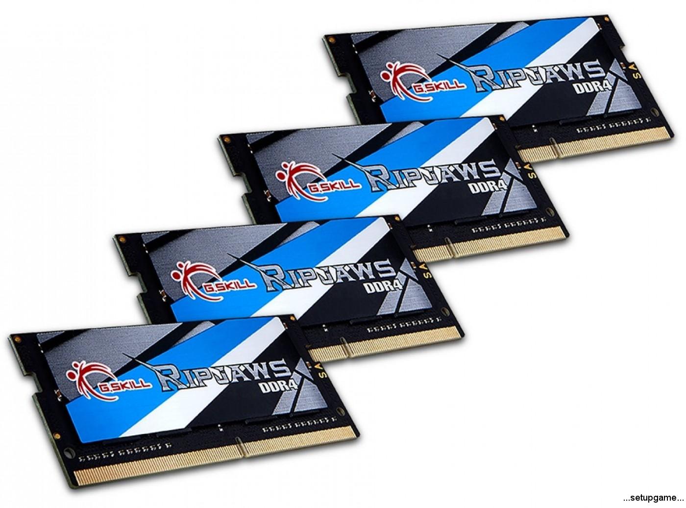 سریع ترین رم های SO-DIMM جهان از جی اسکیل معرفی شد