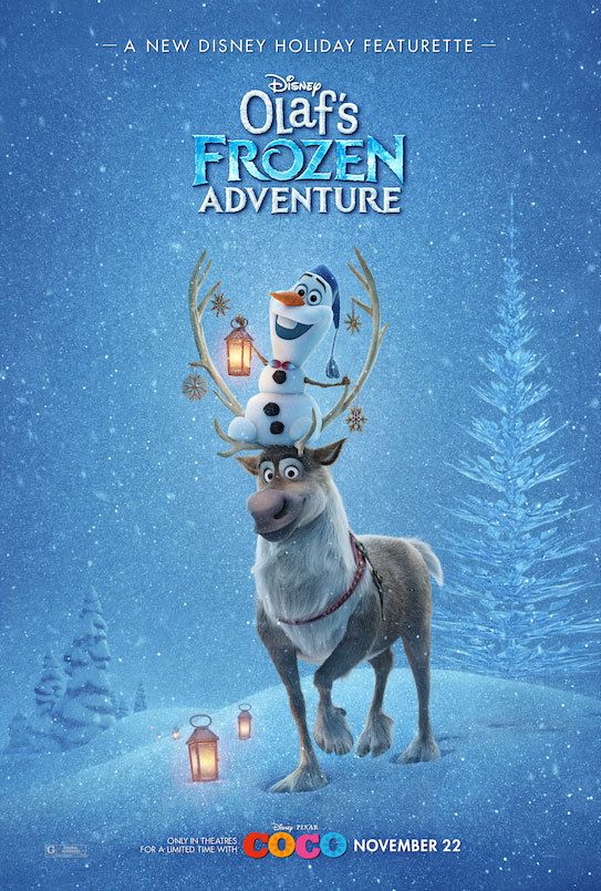  دانلود انیمیشن فروزن 3 Olaf’s Frozen Adventure 2017 