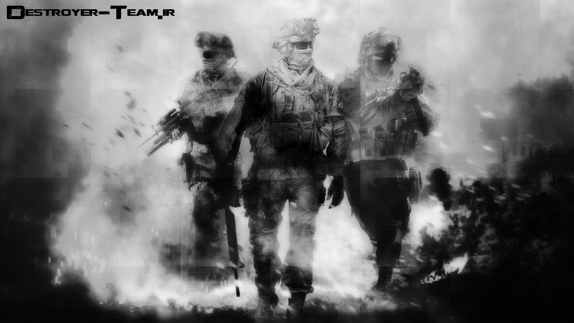 دانلود صفحه زمینه Call Of Duty برای کانتر سورس