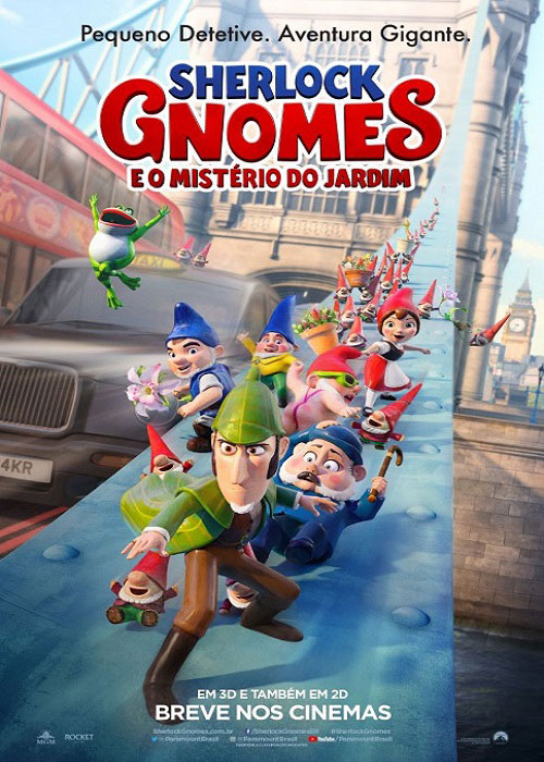 دانلود انیمیشن شرلوک گنومز 2018 Sherlock Gnomes