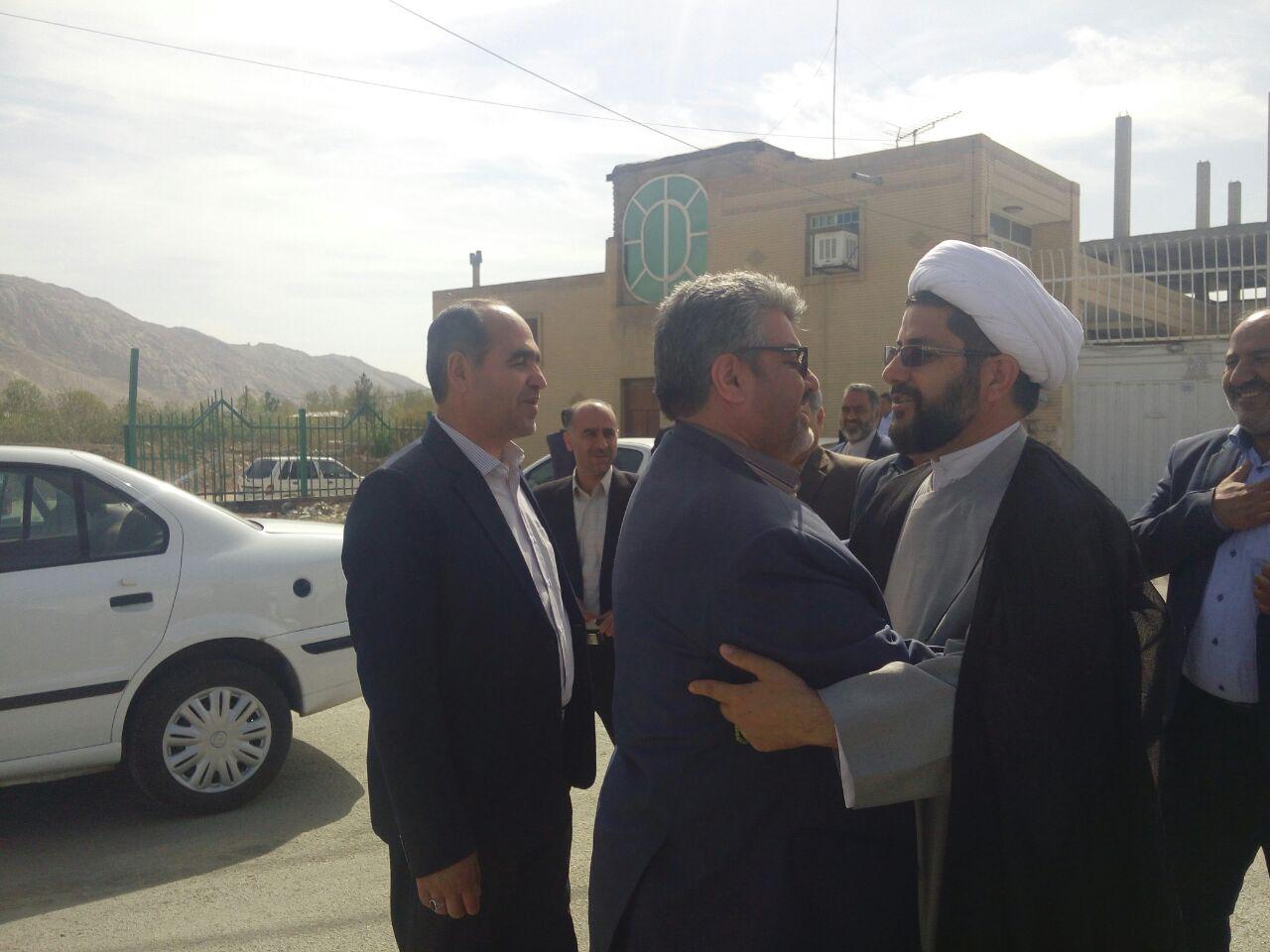 دیدار نوروزی امام جمعه محترم شهر قهدریجان با رئیس اداره اطلاعات