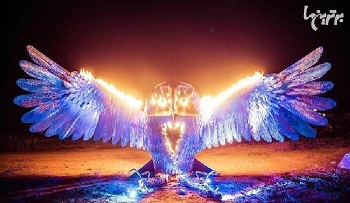  آفرینش های الهام گرفته از رنسانس در فستیوال «Burning Man»