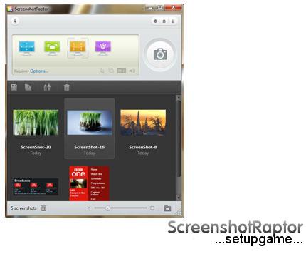دانلود Screenshot Raptor v1.5.0 - نرم افزار تهیه عکس از صفحه نمایش